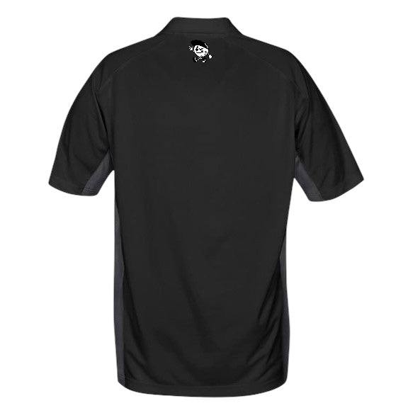 FLIRTY BIRDIE POLO (BLACK)